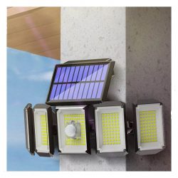 5 panelová otočná 300 LED solárna lampa 1001537