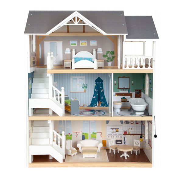 Dollhouse veľký domček pre bábiky, 20 častí 11802