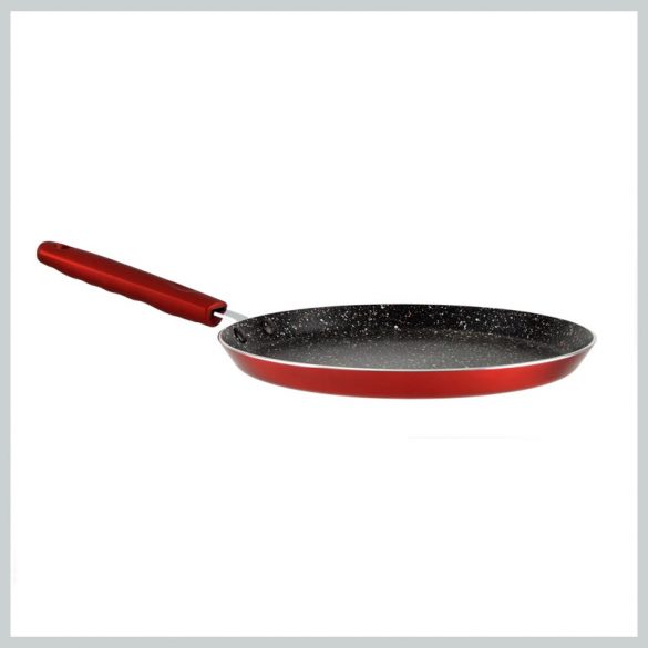 Perfect Home Metal Red Line neprilnavá hliníková panvica na palacinky 24*2 cm indukčná 19069