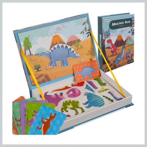 Magnetická puzzle skladačka - dinosaury 24730