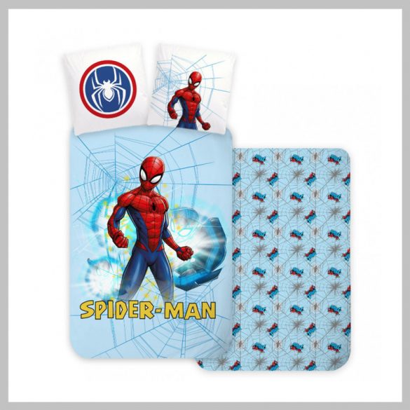 Detská prikrývka na posteľ Spiderman Light Blue 100×135 cm BRM017467