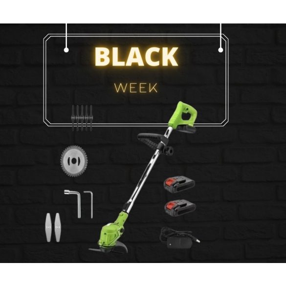 Flinke 48V kosačka na trávu s 2 batériami FK-EKS-3030- BLACK FRIDAY