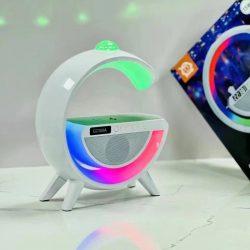 RGB LED bezdrôtová nabíjacia Bluetooth hodiny G2388A