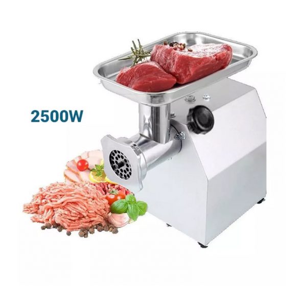 Nerezový mlynček na mäso Inox 8" 2500W HM6240