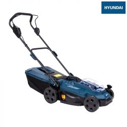   Hyundai akumulátorová kosačka, s akumulátorom + nabíjačkou, šírka záberu 33 cm HYD-4330-20V