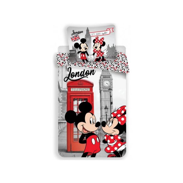 Obliečky do postieľky Disney Minnie London 140×200 cm, 70×90 JFK016770