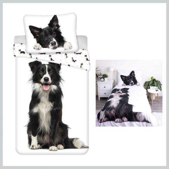 Psia posteľná súprava Border Collie 140×200 cm JFK037409