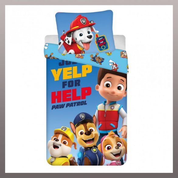 Poťah na posteľ Paw Patrol Yelp 140x200 JFK078677