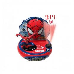 Projektorový budík Spiderman s 3D zvukmi RP500SP1506