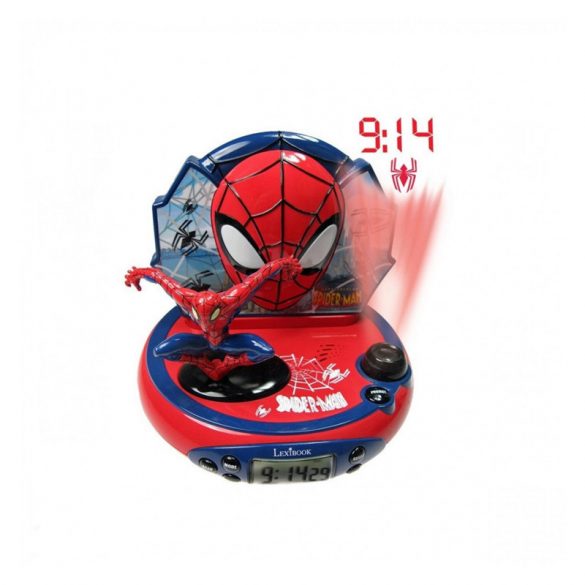 Projektorový budík Spiderman s 3D zvukmi RP500SP1506