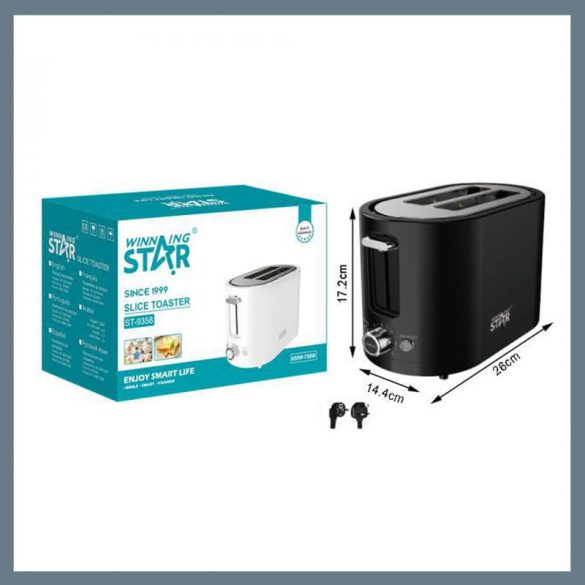 Winning Star 2-plátkový hriankovač 750 W ST-9358