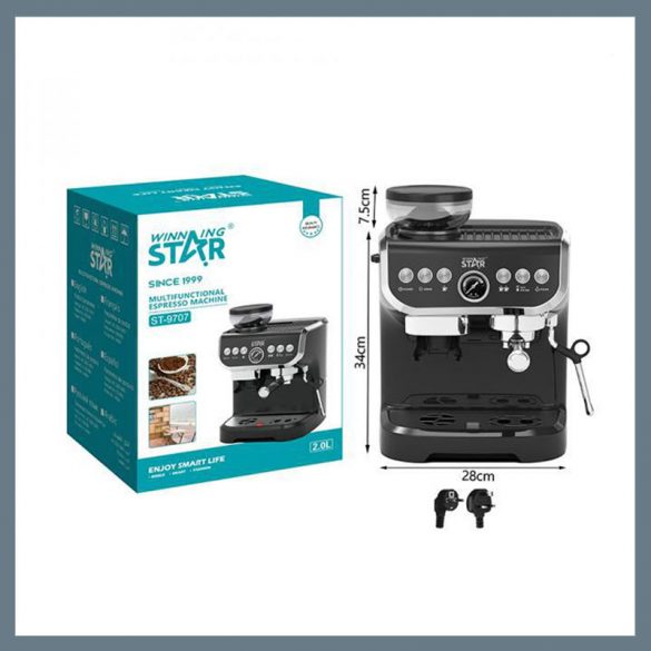 Winning Star 1450W Espresso kávovar ST-9707