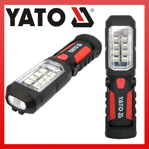 YATO LED Lampa na Batérie (8+1 LED) 3x1,5 V YT-08513