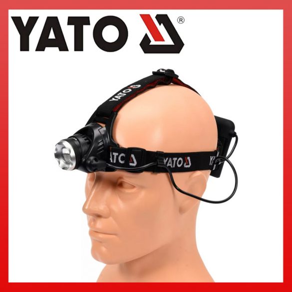 YATO Čelovka XM-L2 CREE s Nastaviteľným Fókusom YT-08591