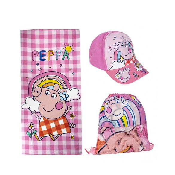 Peppa Pig uterák a baseballová čiapka v taške ZT2200010144