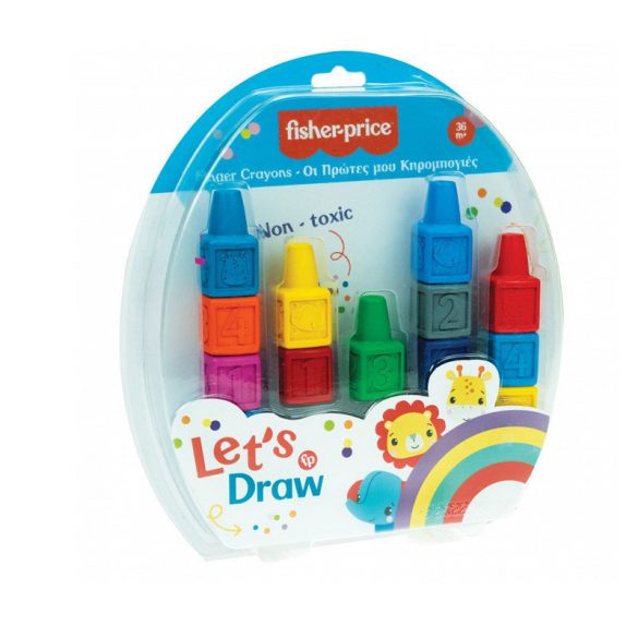 Pastelky Fisher-Price Let's Draw 13 ks ZTGIM32100003