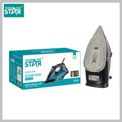   WINNING STAR naparovacia žehlička 2200 W, parný ráz 225 g/min, nádržka na vodu 380 ml ST-6101